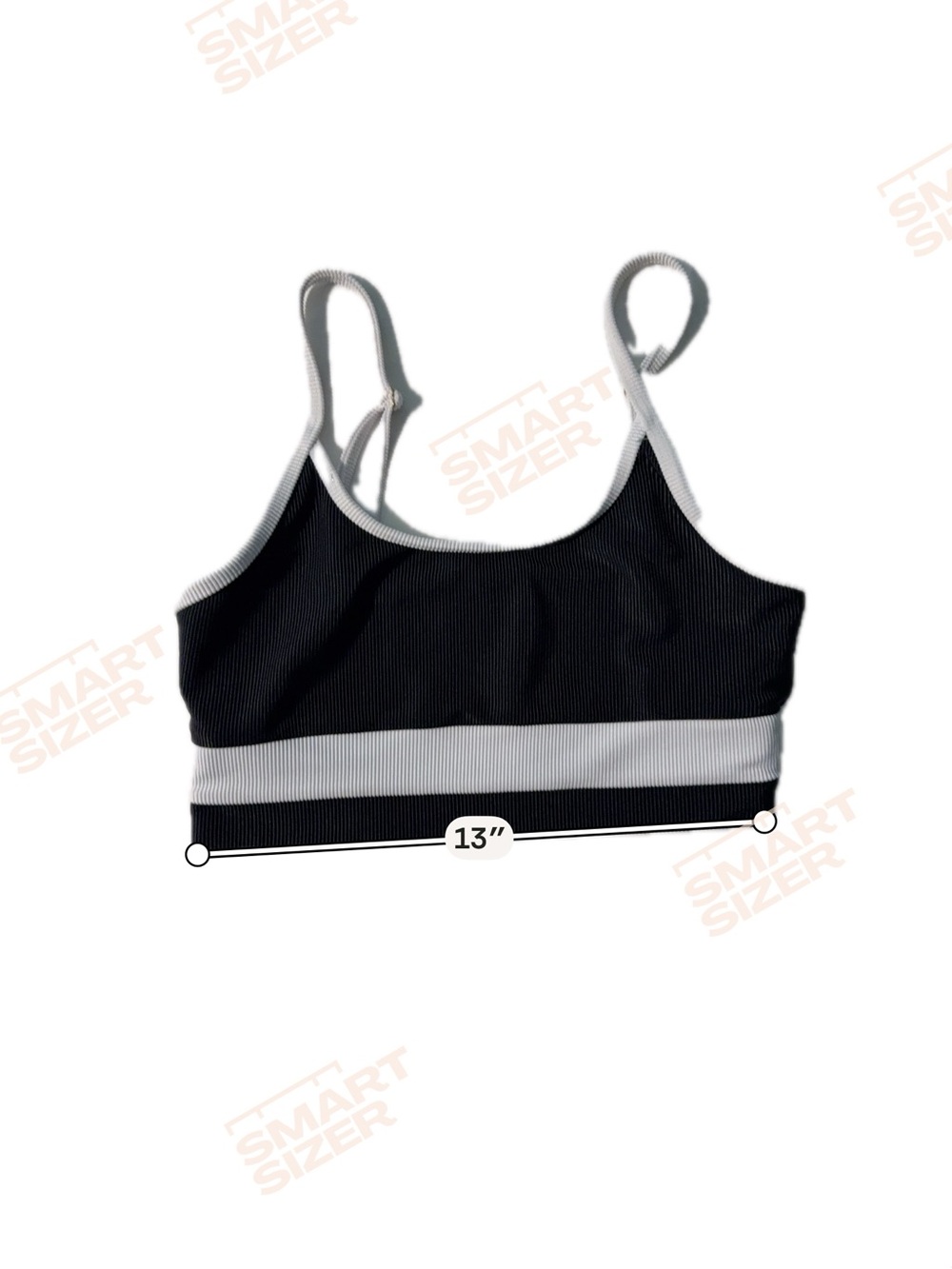 Beach Riot Black & White Ribbed Contrast Bikini - Picture 3 of 6